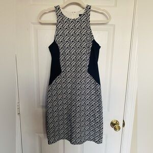 Sleeveless Banana Republic Geometric Mini Dress
